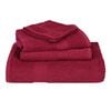 vidaXL Guest Towel Set of 10 Bordeaux 100% ring-spun cotton