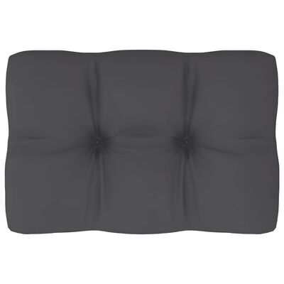vidaXL Pallet Sofa Cushion Anthracite 23.6"x15.7"x3.9"
