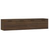 vidaXL Wall Cabinet Brown oak Engineered wood Medium Wall Cabinet