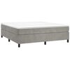 vidaXL Bed Frame Light grey