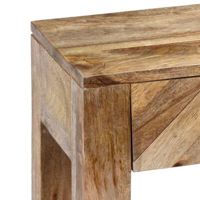 vidaXL Console Table Solid Mango Wood 46.5"x11.8"x31.5"