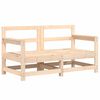 vidaXL Garden Lounge Set Natural Wood Solid Pine Wood 6 Piece Modular