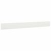 vidaXL Lawn Edgings 10 pcs White 3.9x40.6" Cold-rolled Steel