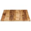 vidaXL Table Top Natural Wood Solid mango wood 35.4 x 31.5 x 1.5 in