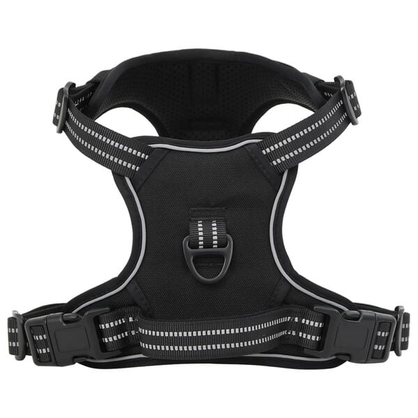 vidaXL Dog Harness Black Polyester S Dog Harness Other