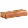 vidaXL Wall Shelves 2 pcs 15.7"x6.7"x3.1" Solid Wood Acacia