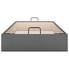 vidaXL Ottoman Bed Frame Dark Grey