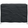 vidaXL Furniture Cover Plain Black 55.12 x 27.56 x 35.43 in 210D