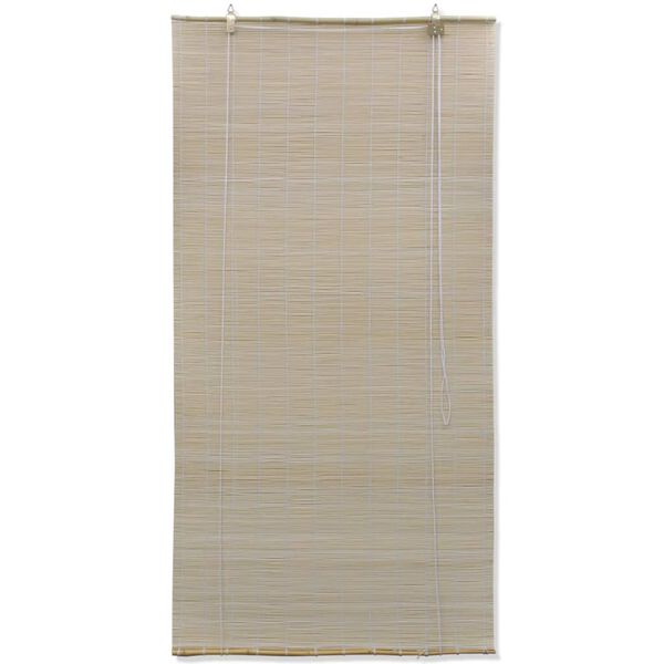 vidaXL Natural Bamboo Roller Blinds 4 pcs 47.2"x63"