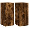 vidaXL TV Wall Cabinet Set of 2 Smoked Oak Engineered Wood Medium