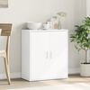 vidaXL Sideboard White 23.6"x12.2"x27.6" Engineered Wood