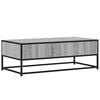 vidaXL Coffee Table Grey Sonoma Engineered Wood
