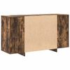 vidaXL Sideboard Smoked Oak 53.15 x 16.14 x 29.53 in Engineered Wood