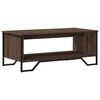 vidaXL Coffee Table Brown Oak Engineered Wood Medium Coffee Table