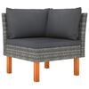 vidaXL Garden Lounge Set Grey