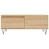vidaXL Coffee Table Sonoma Oak Engineered Wood Medium Coffee Table