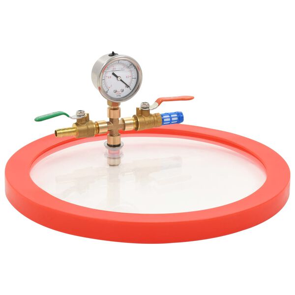 vidaXL Vacuum Chamber Stainless Steel 6.0 gal