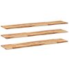 vidaXL Floating Shelves 3 pcs 63.0x11.8x0.8" Oil Finished Solid Wood Acacia
