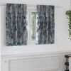 vidaXL Velvet Curtains 2 pcs Silver Grey 55.12 x 55.12 in Velvet