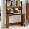 vidaXL Desk Old wood Engineered wood Compact Desk Rectangular Modern