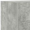 vidaXL TV Wall Cabinet Concrete gray Engineered wood Small