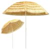 vidaXL Beach Parasol Natural Polypropylene