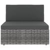 vidaXL Garden Lounge Set Gray, Anthracite