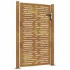 vidaXL Garden Gate 39.4x59.1" Corten Steel Square Design