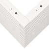 vidaXL Garden Planter White Solid Douglas Fir wood 35.4x23.6x27.0 in