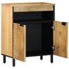 vidaXL Sideboard Mango desert brown Solid Mango Wood 23.6 x 13.0 x 29.5 in
