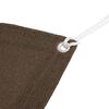 vidaXL Tent Carpet 98.4x236.2" Brown