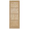 vidaXL Interior Door ORKDAL Brown 28.94 x 78.15 in Plywood