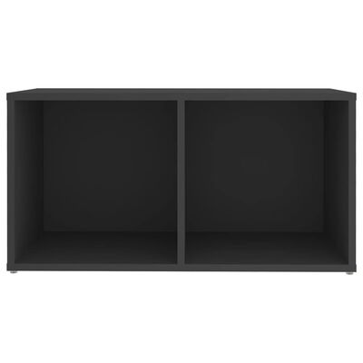 vidaXL TV Stands 2 pcs Gray 28.3"x13.8"x14.4" Engineered Wood