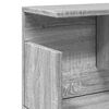 vidaXL Wall Cabinet Gray Sonoma Engineered Wood Medium Wall Cabinet