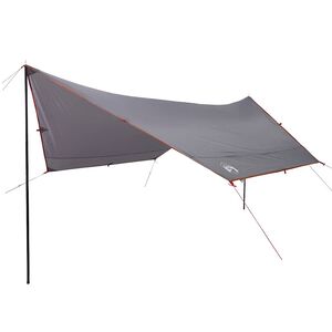 vidaXL Camping Tarp Orange 169.3x149.6x82.7" Waterproof