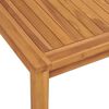 vidaXL Garden Dining Set Teak Solid teak wood 5-Piece Set