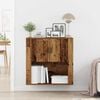 vidaXL Wall Cabinet Old Wood 31.50 x 12.99 x 31.50 in Engineered Wood
