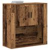 vidaXL Wall Cabinet Old Wood 31.50 x 12.99 x 31.50 in Engineered Wood