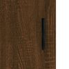 vidaXL Wall Cabinet Brown oak Engineered wood Medium Wall Cabinet