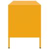 vidaXL TV Cabinet Set of 2 Mustard Yellow Steel Standard TV Cabinet