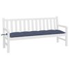 vidaXL Garden Bench Cushion Navy Blue Oxford fabric (100% polyester)