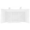 vidaXL Paper Bags 250 pcs with Handles White 8.3x4.3x12.2"