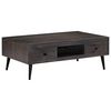 vidaXL Coffee Table Brown Solid mango wood, Powder-coated steel