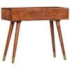 vidaXL Console Table Honey Brown Solid Acacia Wood Medium