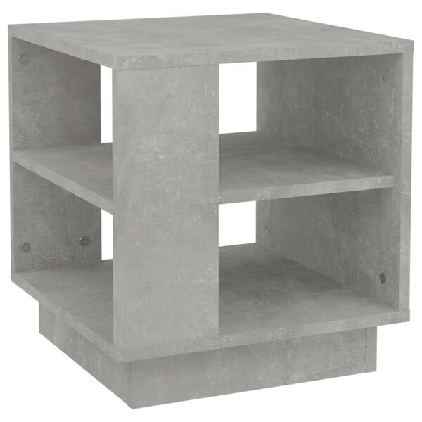 vidaXL Coffee Table Concrete Grey Engineered Wood Small Coffee Table