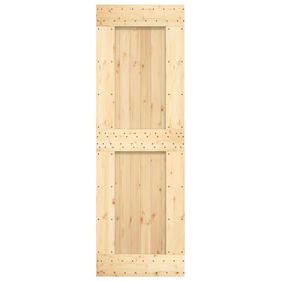 vidaXL Door NARVIK 27.6"x82.7" Solid Wood Pine