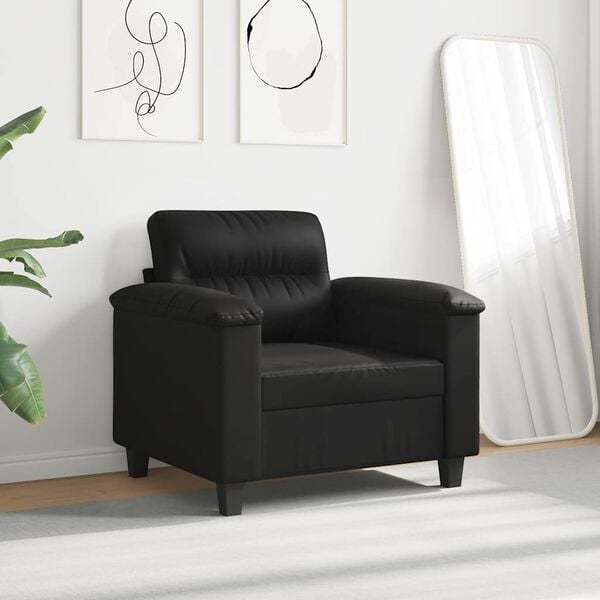 vidaXL Sofa Chair Black