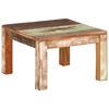vidaXL Coffee Table Multicolor Solid reclaimed wood Small Durable
