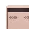 vidaXL TV Cabinet Pink Cold-rolled steel Adjustable Feet TV Cabinet
