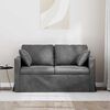 vidaXL Sofa Dark Grey